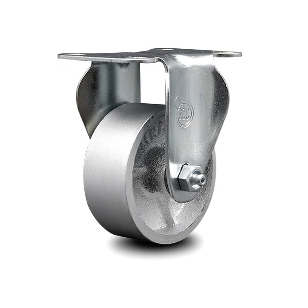 3 Inch Semi Steel Wheel Rigid Top Plate Caster